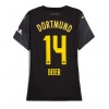 Borussia Dortmund Maximilian Beier #14 Auswärtstrikot 2024-25 Kurzarm